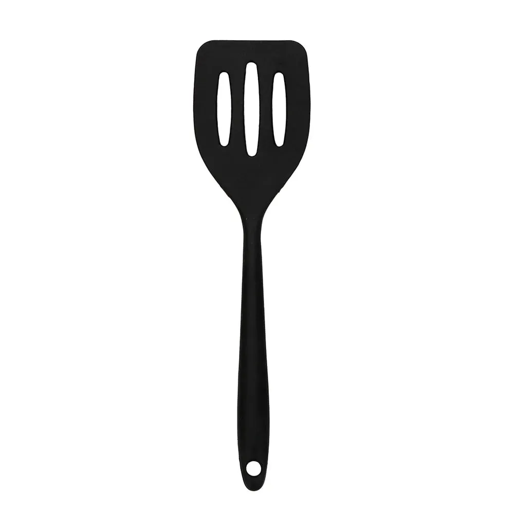 Gadget Peralatan Dapur Wajan Penggorengan Ikan Telur Sendok Turner Berlubang Sekop Goreng Peralatan Memasak Spatula Turner Silikon — image 9