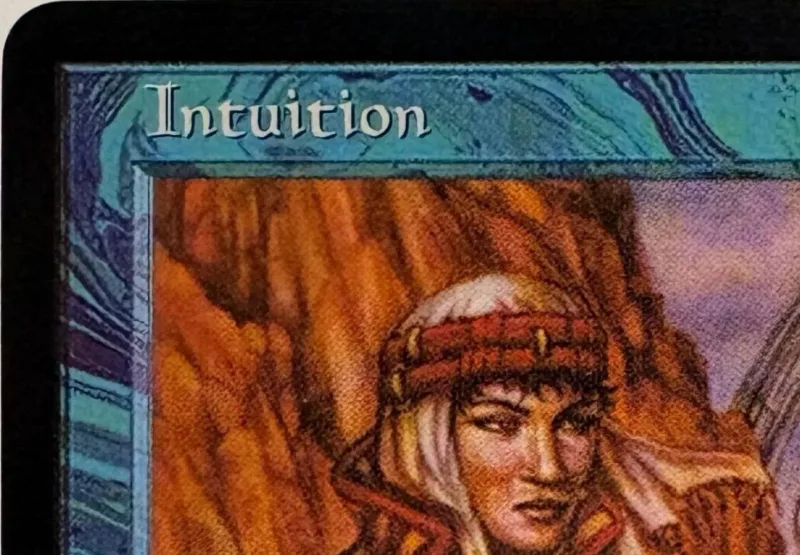 LK2 Gaea's Cradle Intuition Phyrexian Dreadnought Proxy TCG personalizado de alta qualidade/cartões de jogo colecionáveis ​​(papel de núcleo preto)