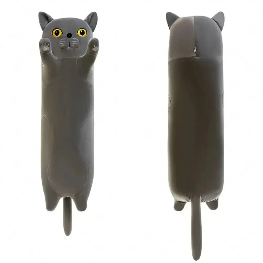 かわいい 50/70 センチメートル猫ぬいぐるみフワフワソフト睡眠スロー枕クリエイティブ素敵なぬいぐるみ誕生日プレゼント — image 4