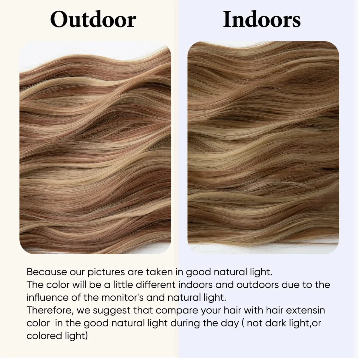 Synthetic Wave Invisible Clip in Hair Extensions Fish Line Ombre Natural Blonde One Piece Hairpiece Fake Hair Piece — image 7