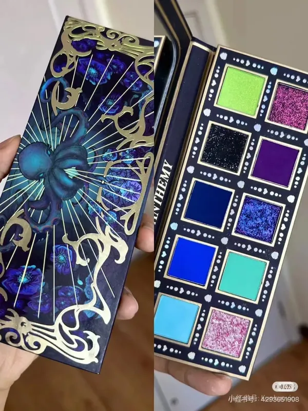 Anthemy 10 สีอายแชโดว์ Palette Matte Shimmer Chameleon กันน้ำยาวนาน Pearly Shiny โลหะ Eye Shadow Palette Make-up — image 2