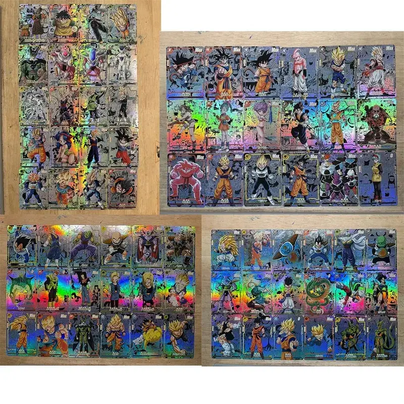 Personaggi anime Dragon Ball Super Bulma Cell Texture abbronzante fatta in casa fai da te Giocattoli di gioco Carta da collezione Regalo di compleanno di Natale — image 11