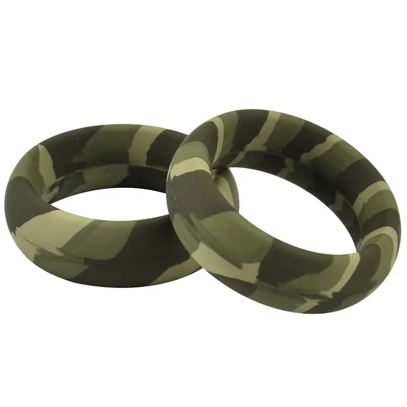 Small Large Silicone Penis Cock Ring Lock Set Delay Time Ejaculation Male Penis Ring Ball Stretcher Bondage Slave Sex Toy Man — image 2
