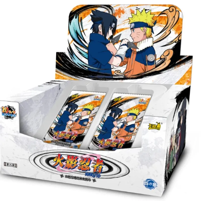 Véritable carte NARUTO combat chapitre série complète jeu de cartes carte de Collection dessin animé jouets pour enfants entourant les cadeaux de vacances. — image 10