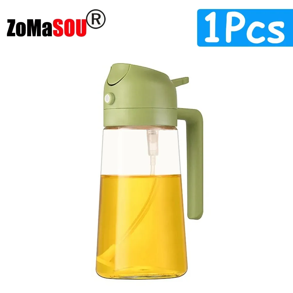 1–4 Stück 2-in-1-Sprayer, Ausgießer, Öl, leere Flasche, Kunststoff, Ölbehälter, Spender, Verdampfer, Küche, Grill, Camping, Kochutensilien — image 11