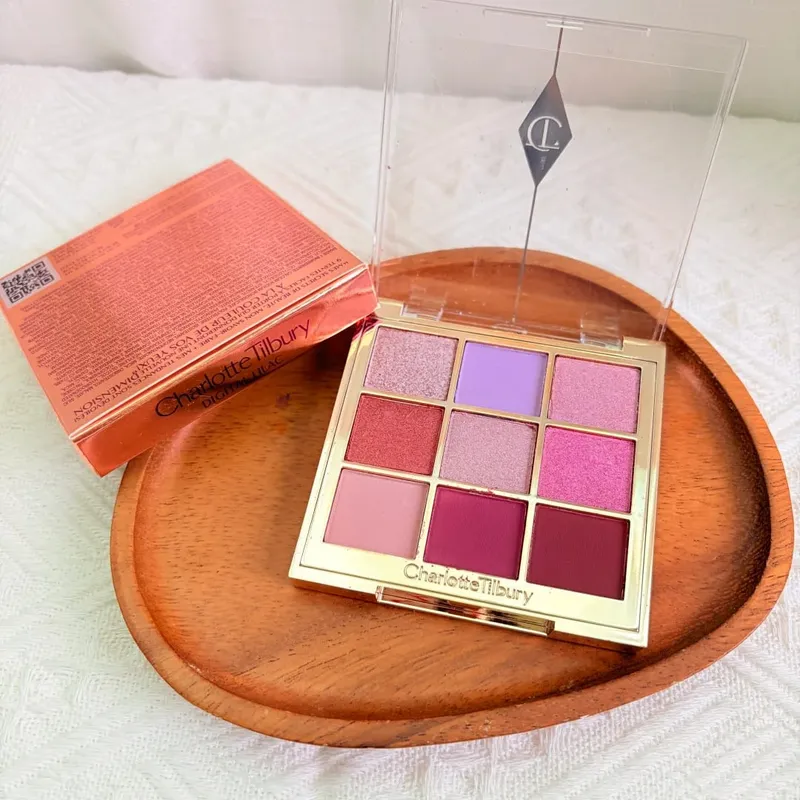 Charlotte Tilbury 4Pan Velvet&9Pan Silk Shimmer Eyeshadow&Cream Blush Dewy Long Lasting Buildable Blendable Natural Glow แต่งหน้า — image 14