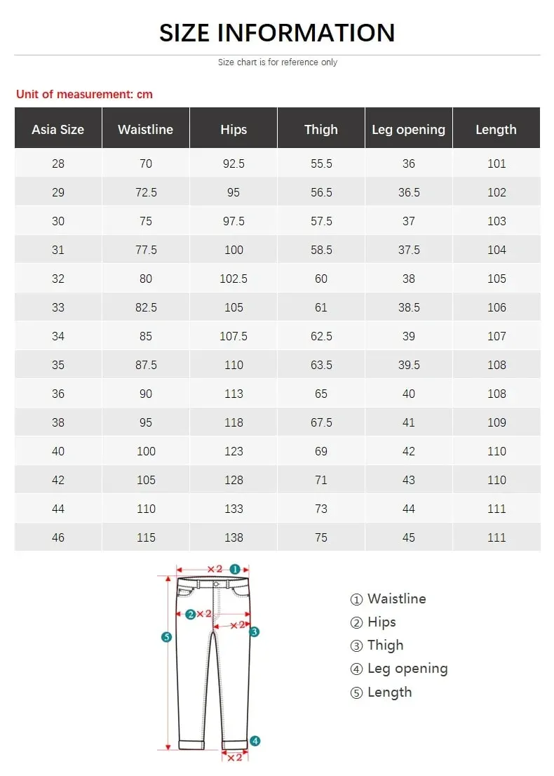 Jean droit pour hommes, pantalon en Denim, Style classique, extensible, décontracté, grande taille 40 42 44 46, printemps-automne 2025 — image 7
