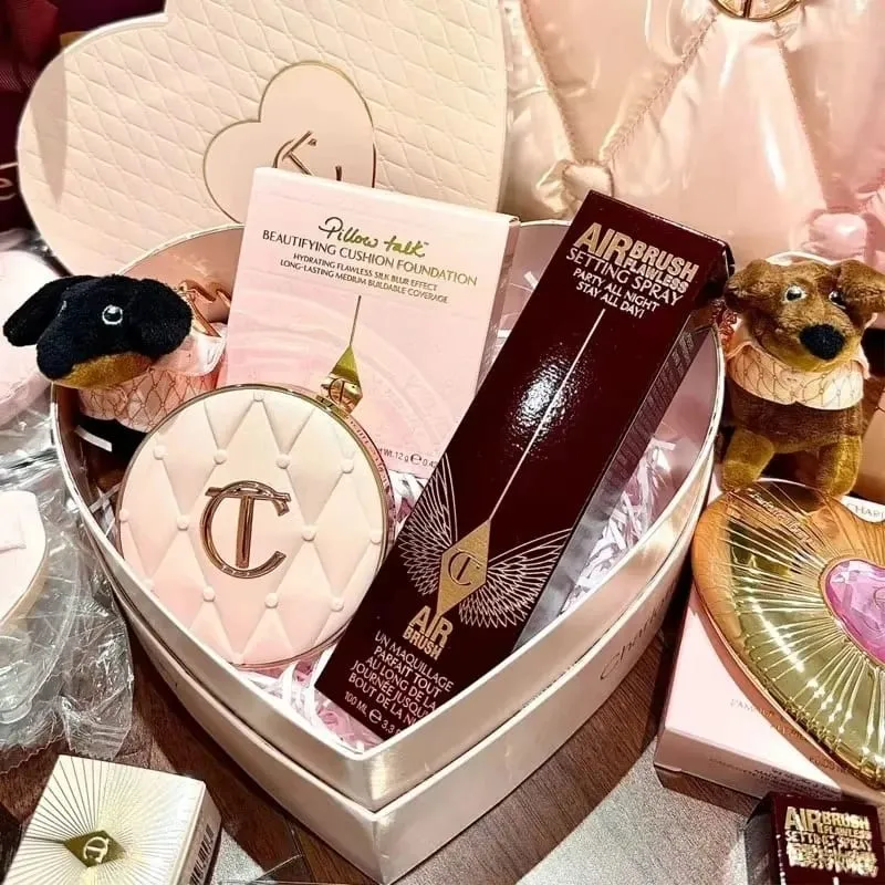 Charlotte Tilbury 100 ml 34 ml Fixierspray, 2-teiliges Set, mattes Fixierpuder, Ölkontrolle, Gesichtsreparatur, Honigpuder, Make-up-Geschenk — image 6