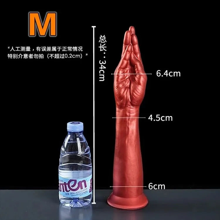 46cm poing main Plug Anal bras gode dilatateur Vaginal fesses stimulateur profond Anus expanseur gros gode masturbateur jouets sexuels anaux pour adultes — image 8