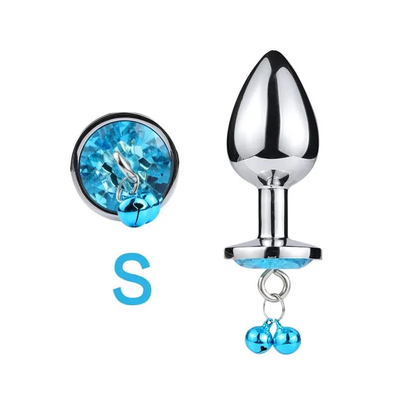 3 größen Metall Glocke-förmigen Anal Plug Traktion Kette Anal Massage Prostata Stimulation Massage Werkzeuge Erwachsene Sex Spielzeug Für paare — image 14