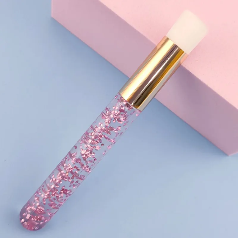 Neue Kristall Wimpern Reinigung Pinsel Augenbraue Gesicht Reinigung Nase Mitesser Tiefen Waschen Lash Shampoo Pinsel Schönheit Make-Up-Tool — image 11