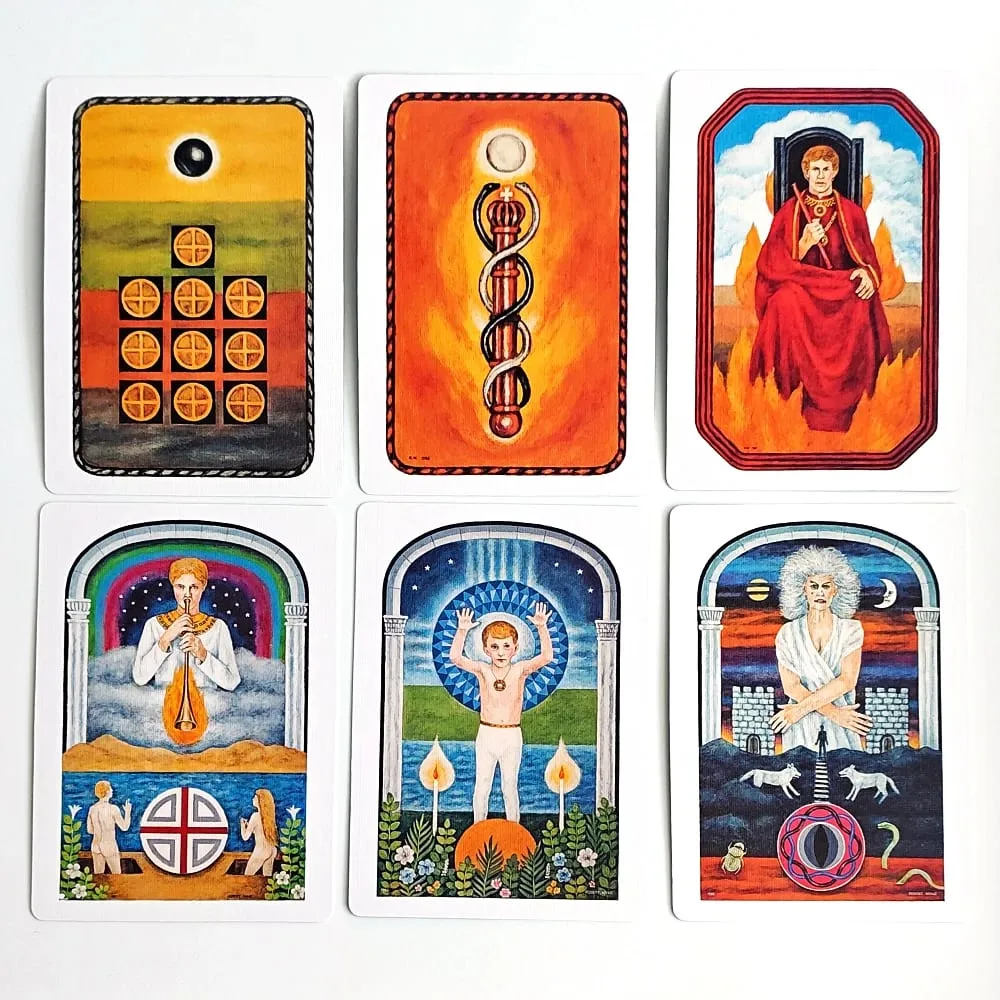 Il Mazzo dei Tarocchi Junghiani in Scatola Rigida 78 Carte a Doppio Rilievo per l'Immaginazione Attiva Archetipi Jung Psicologia — image 5