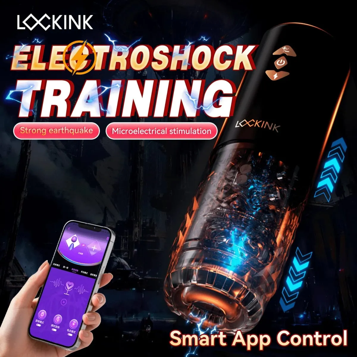 Masturbateur à choc électrique pour homme, chatte de poche automatique, tasse de Masturbation intelligente, entraînement du pénis, vibrateur, jouets sexuels — image 2