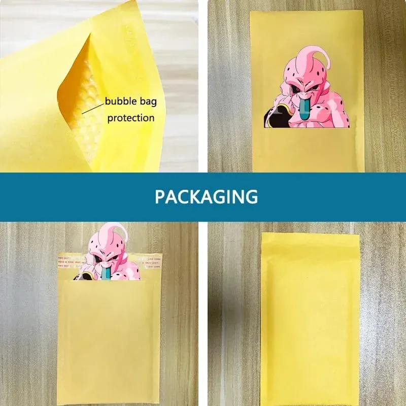 Anime 3D Lenticular Sticker Goku Vegeta Waterproof Decals for Car Refrigerator Skateboard Etc.kid's Gifts