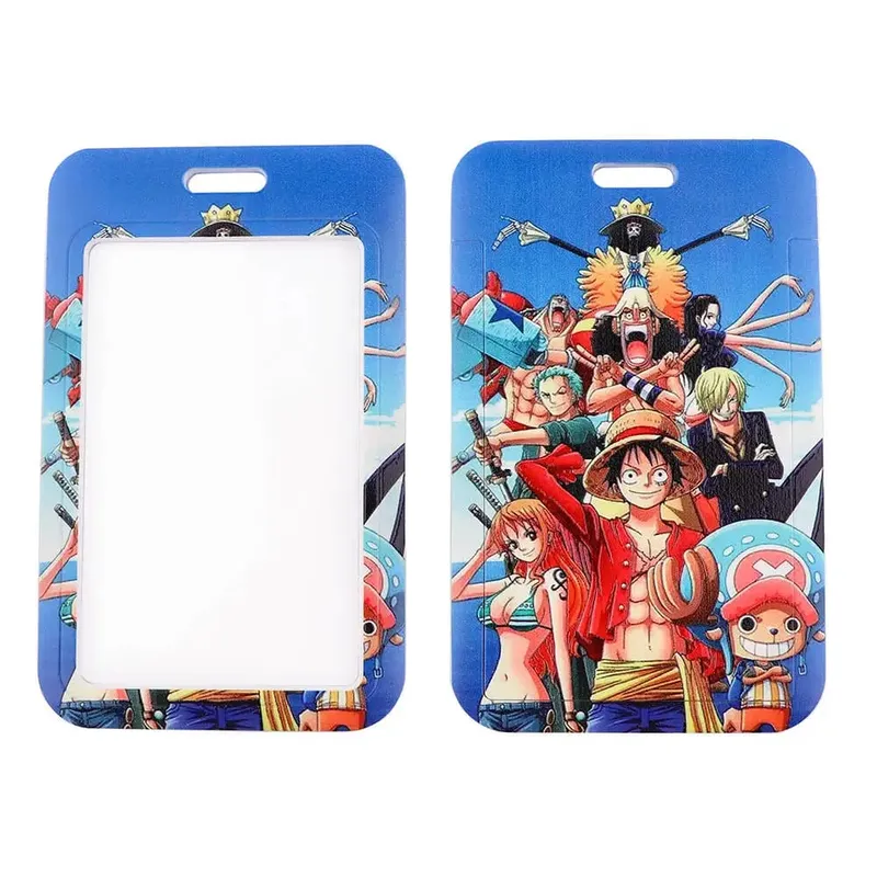 Pemegang Tauliah Rantai Kunci Lanyard Leher Untuk Pemegang Kad Kredit Pas Kad Akses Aksesori Anime Cosplay — image 12