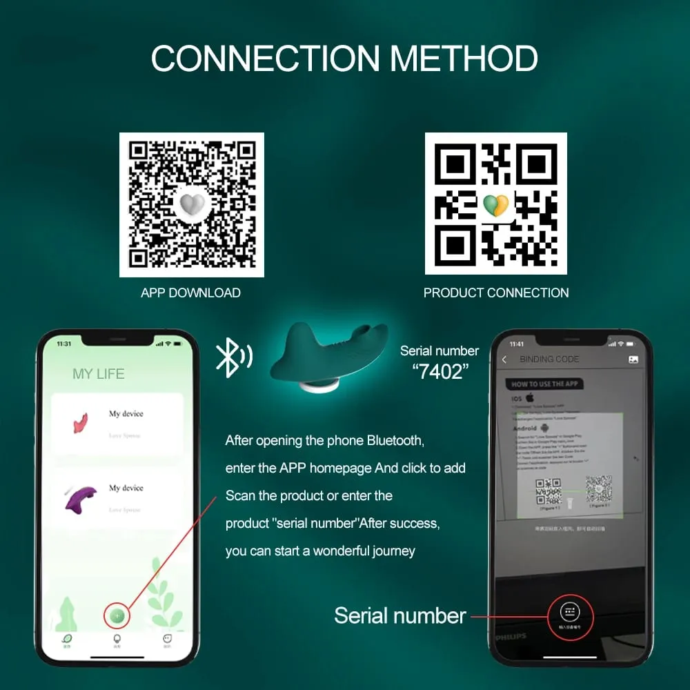 Mini Vibrator Boleh Dipakai Untuk Wanita Apl Penghisap Kelentit Bluetooth Alat Kawalan Jauh Vibro Pada Seluar Dalam Seksi Perangsang Mainan Seks Dewasa — image 6