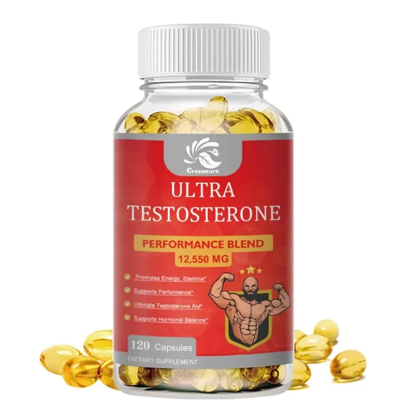 Greensure Male Energy Booster - Soutien sain pour aider à augmenter la force et à développer la masse musculaire maigre
