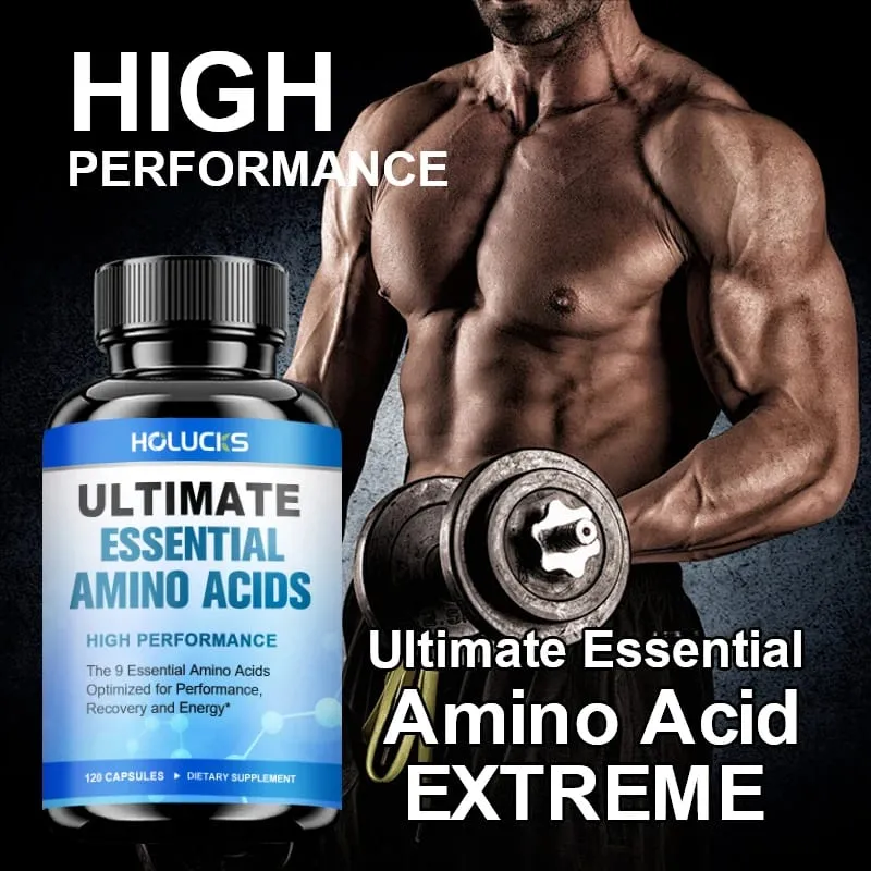 L'integratore di aminoacidi essenziali definitivo supporta il recupero della riparazione muscolare e aumenta l'energia per gli appassionati di palestra e fitness — image 5