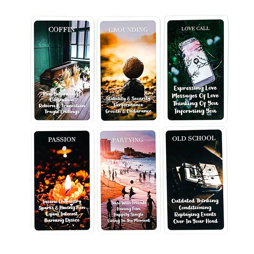 Wykwintne karty Oracle 53 Talia Oracle Divination Edition Borad Granie w gry Idealny wieczór na randkę Romantyczny prezent na Walentynki — image 4