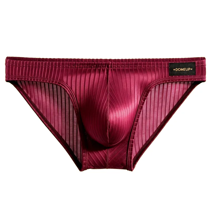 Herren-Slip mit niedrigem Bund, Waffelstruktur, hohl, atmungsaktiv, Sportunterwäsche, männliche Beutel-Dreieck-Unterhose — image 8