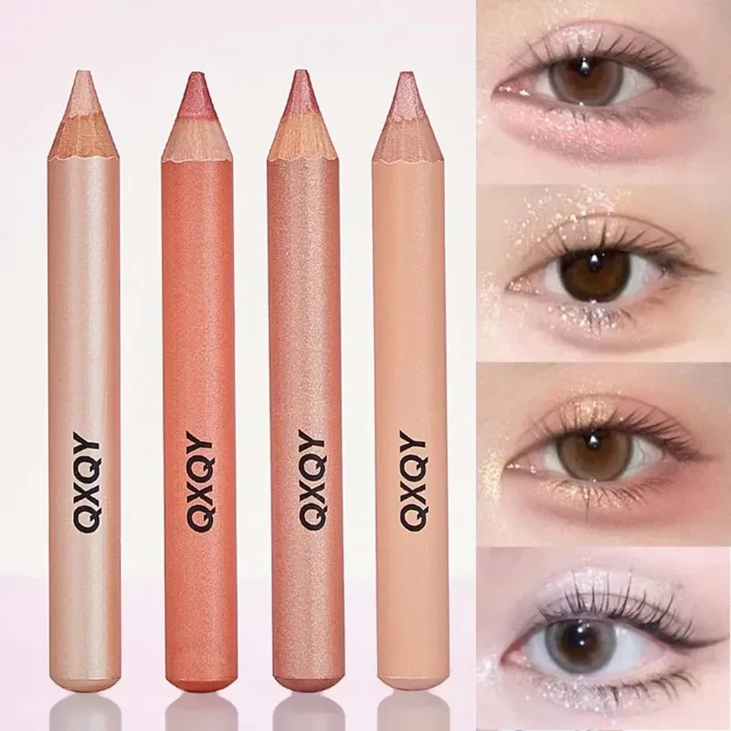 3D Under-Eye Highlighter Pen Vandtæt Smudge Langtidsholdbar funklende Silkworm Pen Multi-Use Eye Liner Brightening Eye Makeup