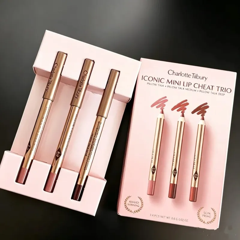 Charlotte Tilbury Lip Liner Is Smooth With Strong Coverage&The Highlighter Contour Palette Brightens And Shapes Your Features
