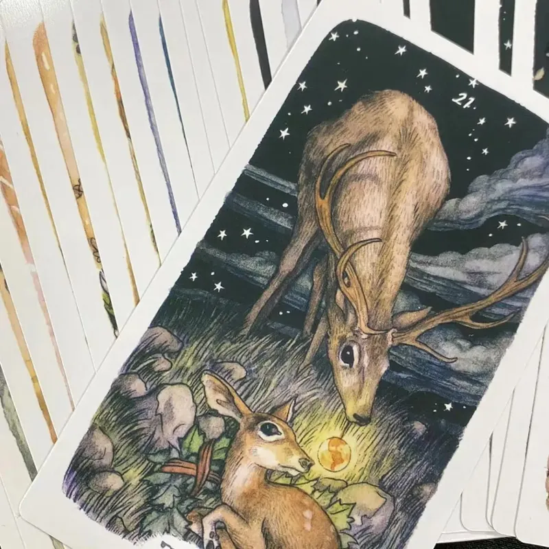 12*7 cm Eg Ash & Thorn Tarot