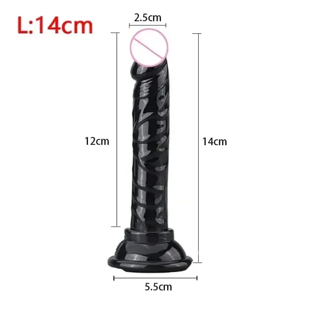 Realistic Dildos Crystal Pink Dildo with Strong Suction Cup Base Jelly Penis for Beginners Sex Toy for Women G Spot Clit Vaginal — image 11
