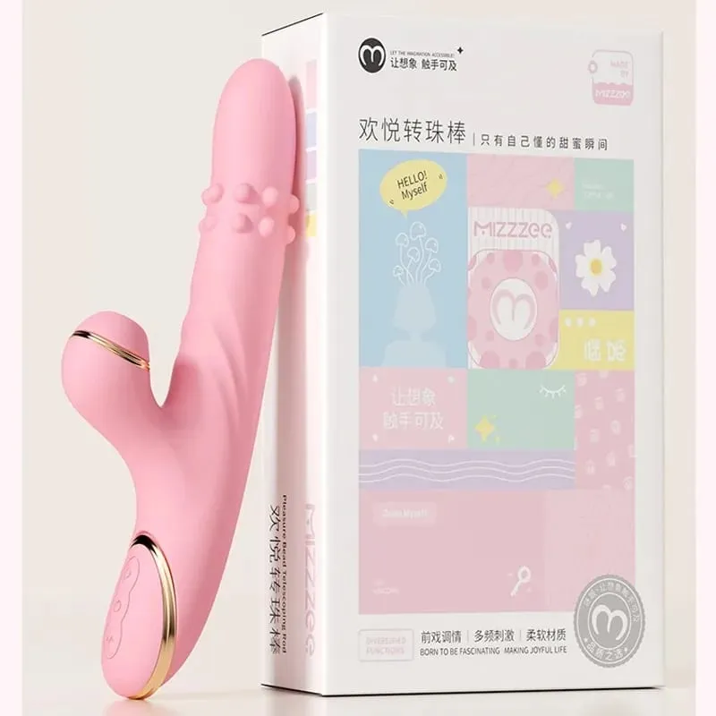 vibratore per le donne tallone telescopica pistola di spinta succhiare il clitoride vibratore ricarica usb giocattolo adulto del sesso dildo stimolatore del punto g vibra — image 1
