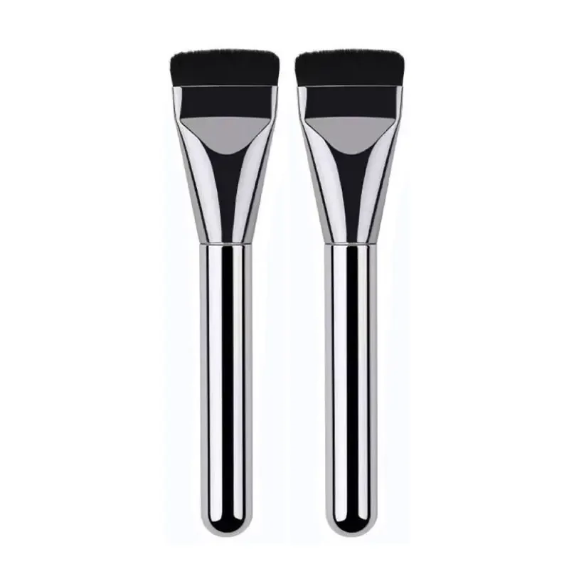 1 stk Flat Thin Foundation Makeup Brushes Fine Liquid Foundation Makeup Brush BB Cream Mask applikator Ansigts kosmetiske værktøjer