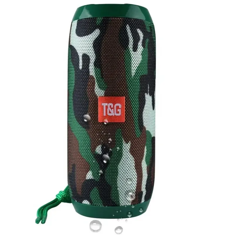 Tg117 alto-falante bluetooth ao ar livre portátil sem fio coluna dupla barra de som baixo subwoofer leitor música alto-falante rádio fm — image 11