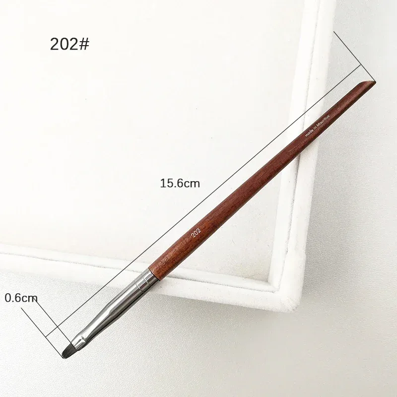 Wooden Small Concealer Brush #174 #176#202 #230 Professional Lip Eyeliner Makeup Brushes Cosmetic Make Up Beauty Tools — image 6