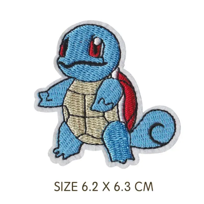 30 Stijl Doek Patch Pikachu Charizard Kleding Stickers Naaien Borduren Patches Applique Ijzer Op Kleding Cartoon Diy Kledingstuk — image 11