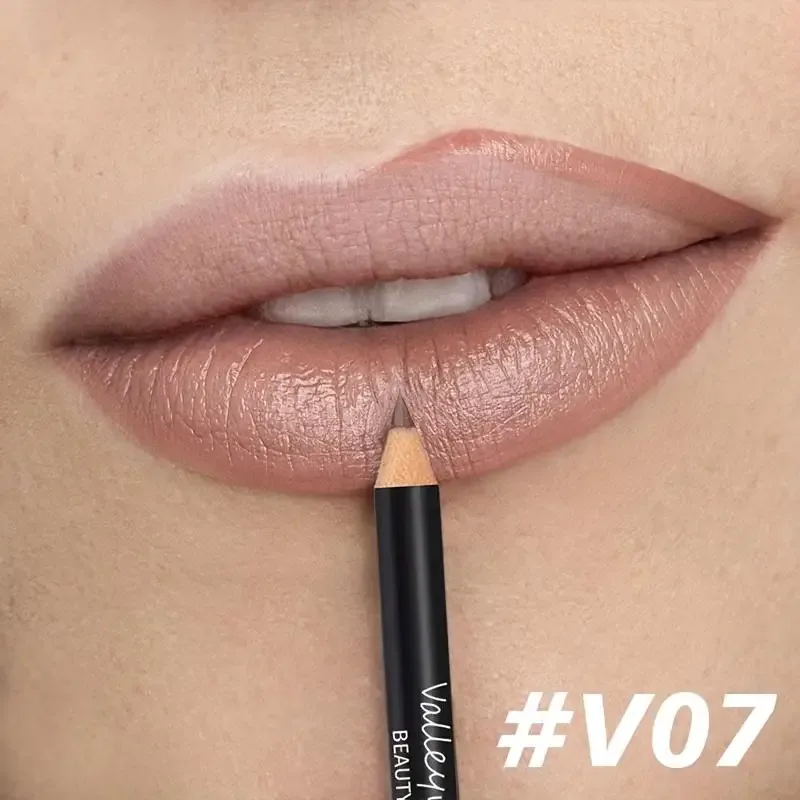Wood Velvet Matte Lip Liner | Long-Lasting Non-Drying | Versatile Colors | Includes Berry Brown Pink Purple and Red — image 14