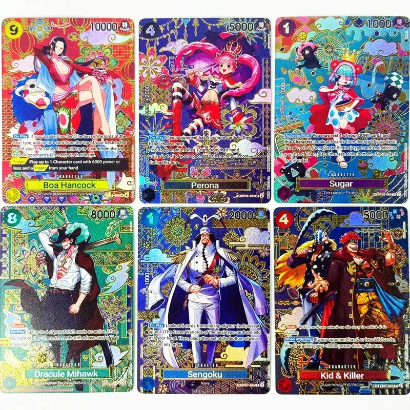 Pełny zestaw jednoczęściowa gra karciana SP rzadka karta kompletna kolekcja wysokiej jakości replika DIY Anime folia karta proxy [angielski/japoński]