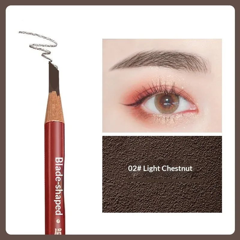 Precision Hard Core øjenbrynsblyant - Skaber naturlige vilde bryn med Microblading-effekt Vandtæt og langtidsholdbar — image 8