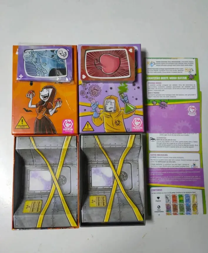 2026 Hot Selling Latest Virus Infected Card Game Card Interactive Toy Family Gathering Game Point. Jeu de cartes — image 8