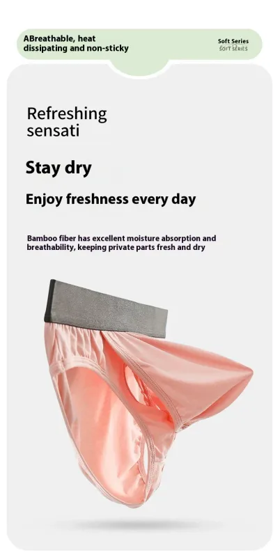 Slips en modal pour hommes, conception à double pochette séparée, sous-vêtements ultra fins, respirants et hautement extensibles, vêtements confortables au quotidien — image 10