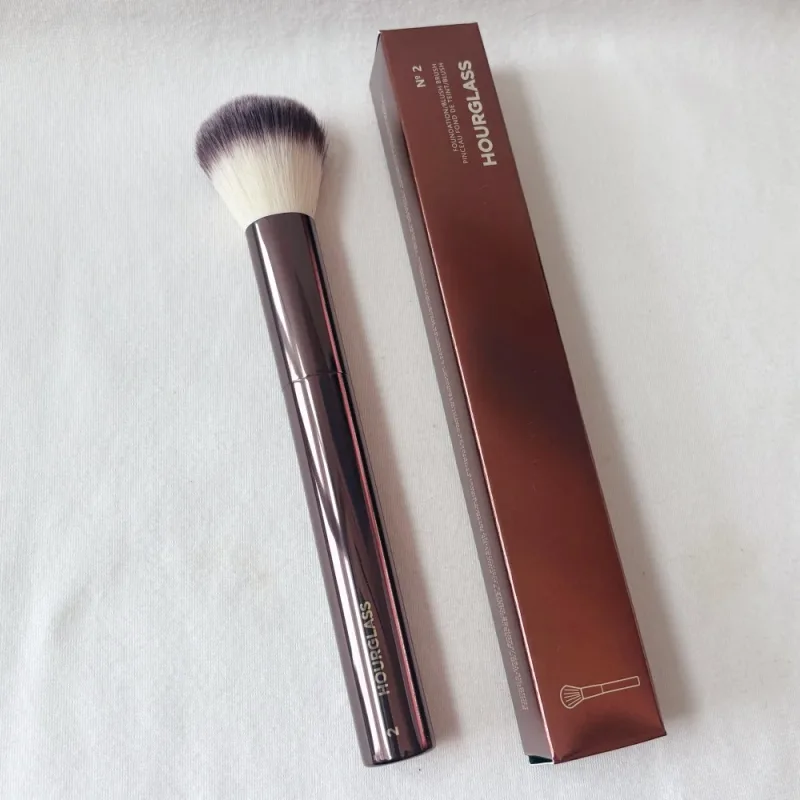 แปรงแต่งหน้านาฬิกาทราย Face Large Powder Blush Foundation Contour Highlight Blending Retractable Kabuki เครื่องสำอางค์แปรงเครื่องมือ — image 10