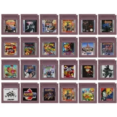 GBC-Spielkassette 16-Bit-Videospielkonsolenkarte Metroid Castlevania Legends Trip World Gallery 2 3 Ultraman für GBC/GBA — image 1
