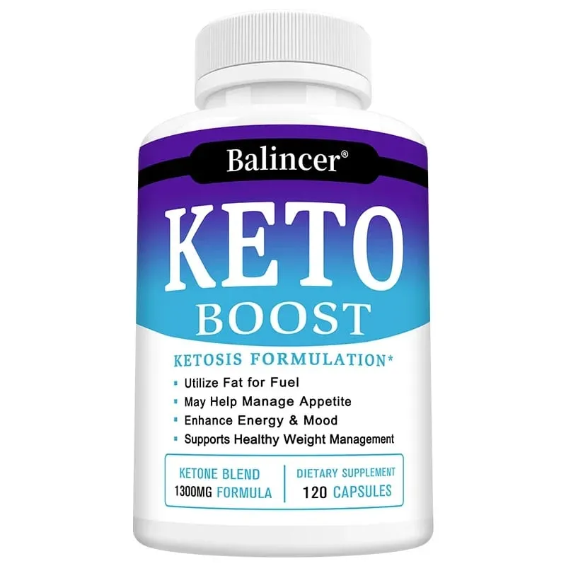 Weight Loss Organic Keto Detox Capsules Flat Belly Deep Cleansing Provides Energy Fat Burning Appetite Suppressant Supplements — image 9