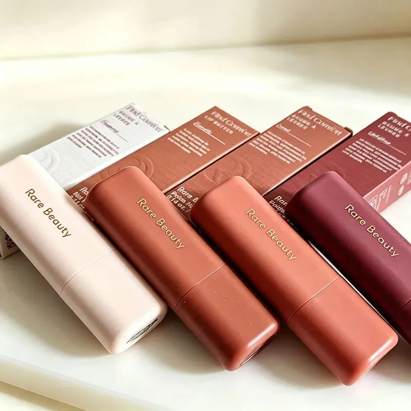 Sjælden skønhed letvægtslotion mat tekstur flydende pulver Blusher nærende 4 farve smør læbestift Bronzing flydende kosmetik — image 5