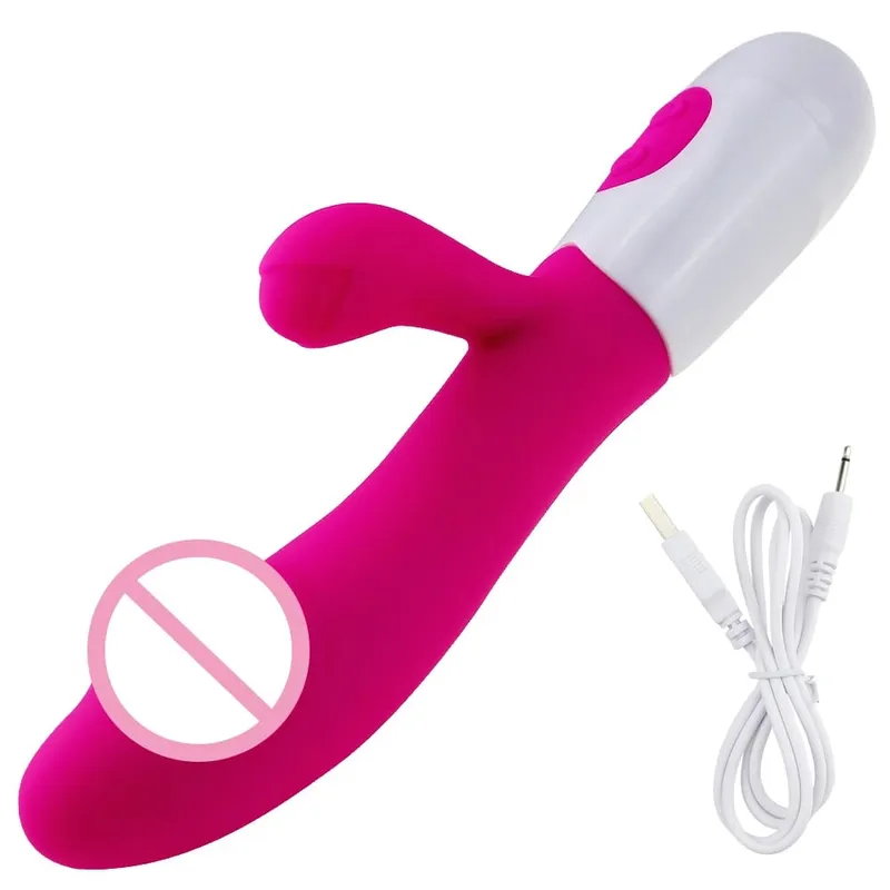 Thực Tế Thỏ Dương Vật Giả Dual Máy Rung Điểm G Âm Vật Kích Thích Máy Massage Rung Mạnh Mẽ Âm Đạo Masturbator Nữ Đồ Chơi Tình Dục — image 8