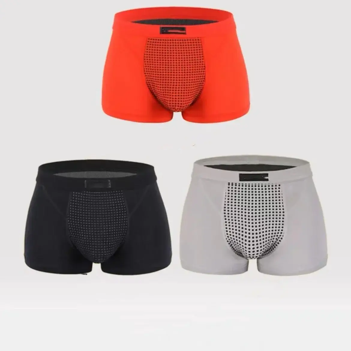 3PC Herren-Magnettherapie-Unterwäsche, verbesserte Boxershorts mit 22 Magneten, L-6XL, Anti-Schmerz-Gesundheitsunterwäsche, brasilianische atmungsaktive Männer — image 4