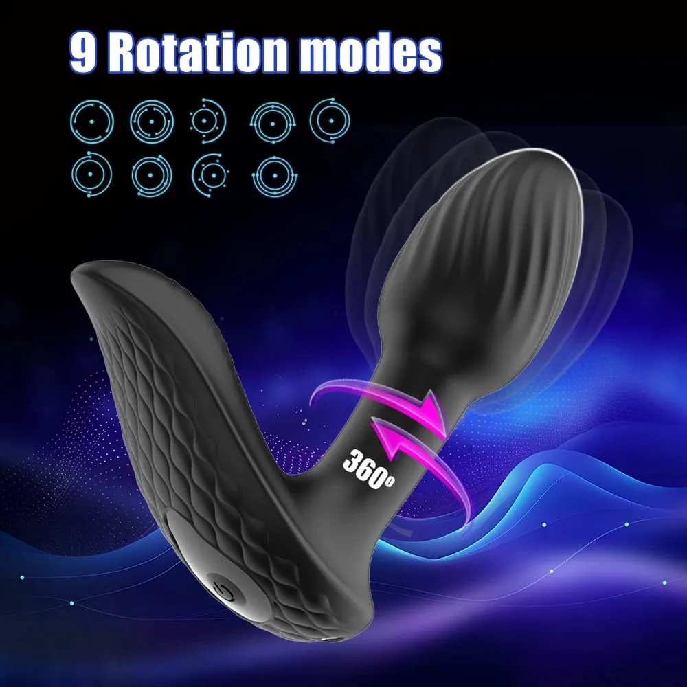 Điều Khiển Từ Xa Không Dây 9 Chế Độ Hậu Môn Cắm Máy Rung Xoay 360 Đeo Rung Mông Cắm Tuyến Tiền Liệt Massage Đồ Chơi Tình Dục Người Lớn Dành Cho Nữ — image 5