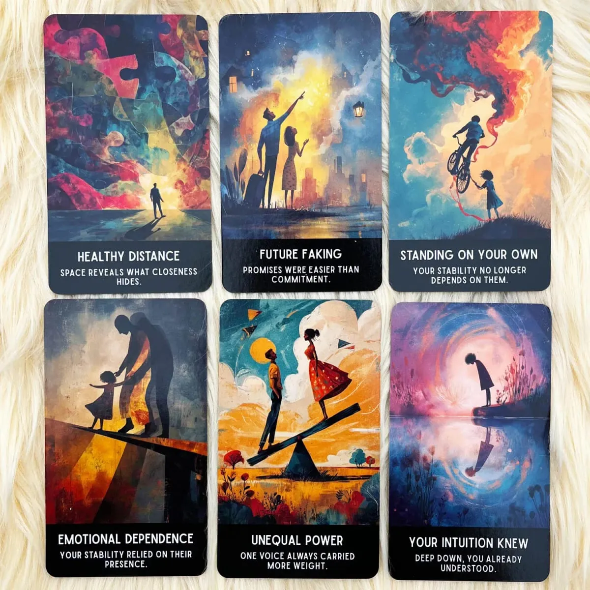 54 Carte Oracolo Verità sulle Relazioni 13x8 Cm Rivela Modelli di Comunicazione Gioco di Carte per la Crescita Personale Mazzo Intuitivo — image 4