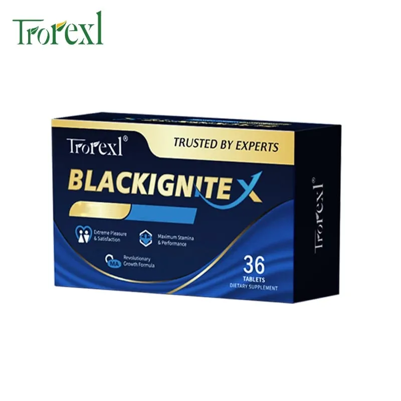 BlackIgnite X Tablets Integratore di ostriche e ginseng Potenziatore di attività estesa per prestazioni sicure
