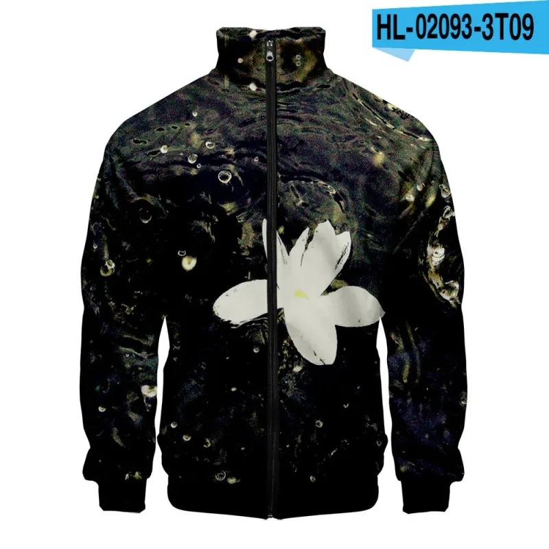Harajuku Popular Rain 3D Print Zipper Raglan Jacket Windbreaker Boys/Girls Comfortable Stand Collar Jackets Coats — image 19