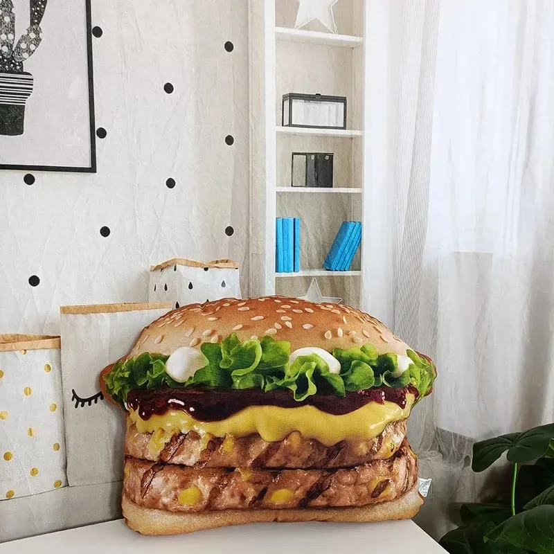 Plněný polštář na hamburger s přikrývkou a polštářkem 2v1 — image 14