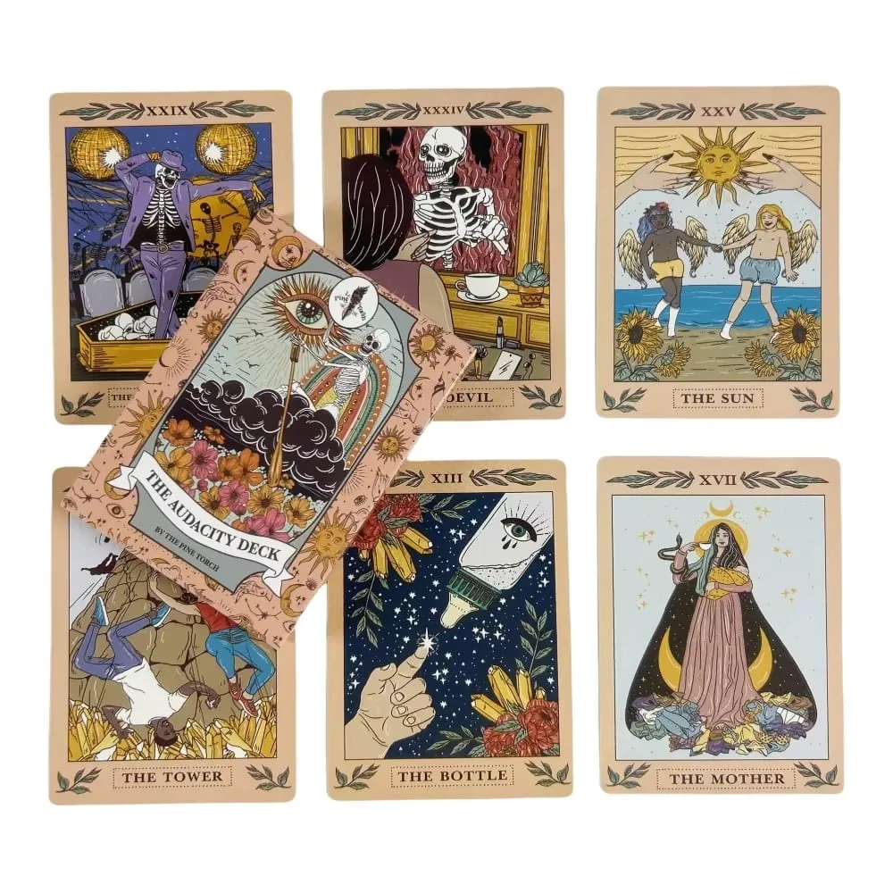 The Audacity Deck Audacity Oracle Cards A 37 Tarot anglais Divination Edition Deck Borad Games — image 2